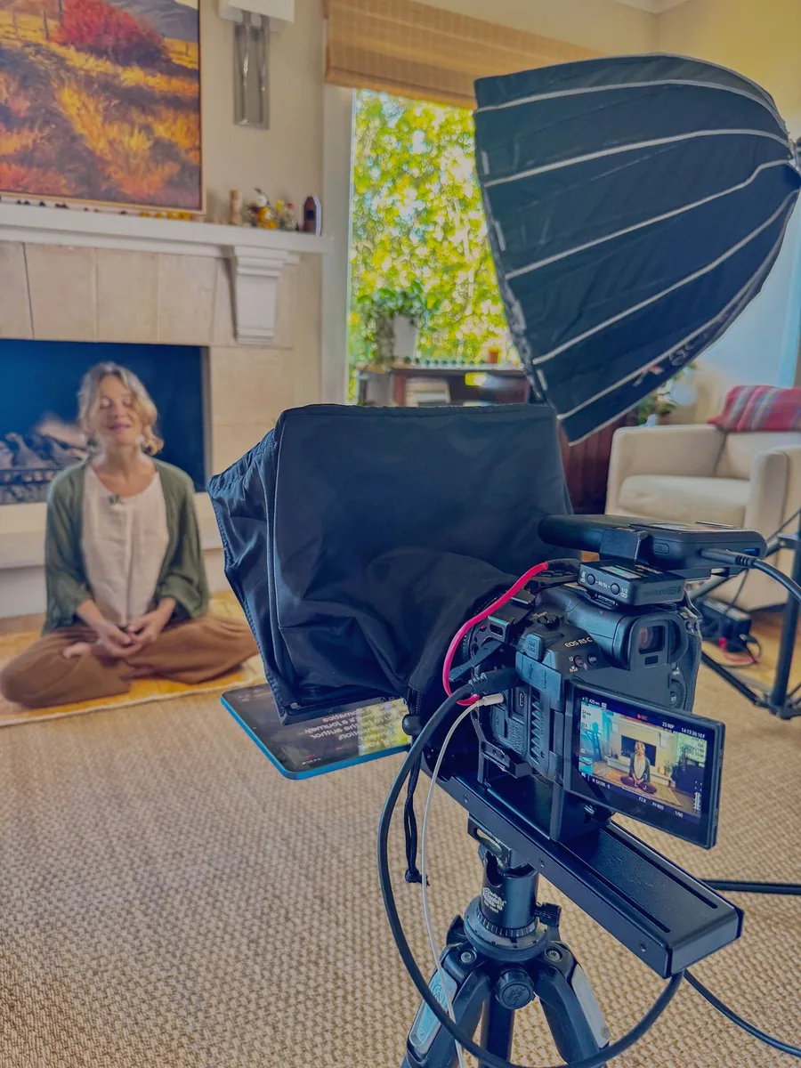 Behind the scenes production still
